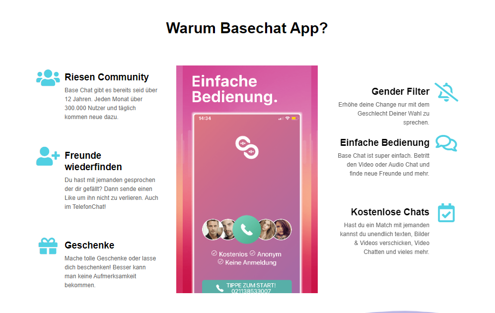 Basechat app